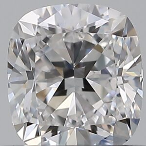 0.500 Ct. D VVS2 Cushion Diamond