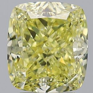 4.020 Ct. FANCY IF CUSHION Diamond