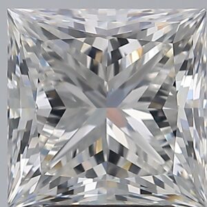 3.510 Ct. D VVS2 PRINCESS Diamond