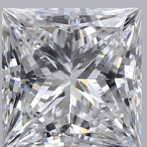 4.010 Ct. F SI2 PRINCESS Diamond