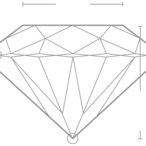 3.010 Ct. F VVS2 Radiant Diamond