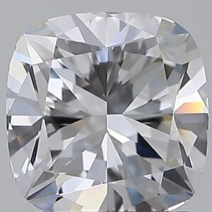 1.410 Ct. D VVS2 Cushion Diamond