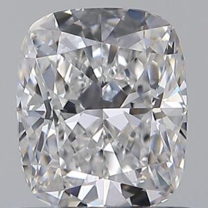 0.910 Ct. D VVS1 Cushion Diamond