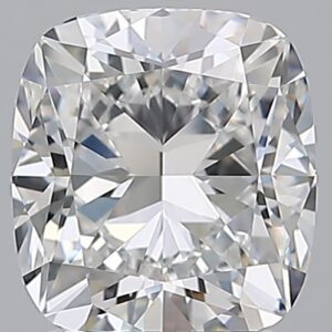 2.010 Ct. D VVS1 Cushion Diamond