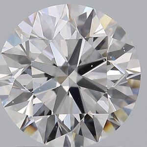 1.710 Ct. E SI1 ROUND Diamond