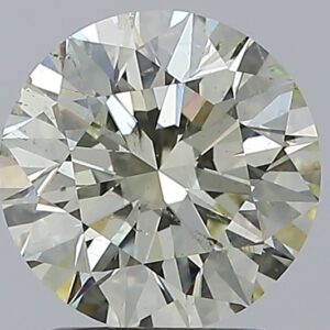 1.900 Ct. O-P SI2 ROUND Diamond