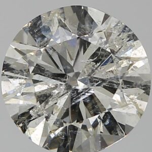 3.000 Ct. J I2 ROUND Diamond