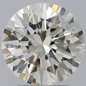 3.010 Ct. K SI1 ROUND Diamond