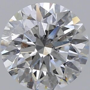 3.400 Ct. F SI2 ROUND Diamond