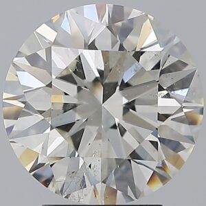 3.520 Ct. J SI2 ROUND Diamond