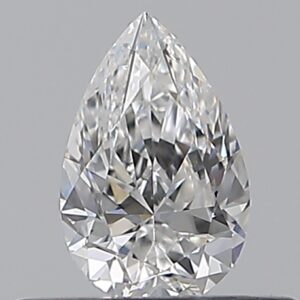 0.300 Ct. E SI1 PEAR Diamond