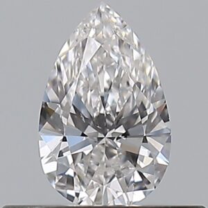 0.300 Ct. D SI1 PEAR Diamond