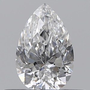 0.300 Ct. D SI1 PEAR Diamond