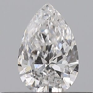 0.300 Ct. D SI1 PEAR Diamond