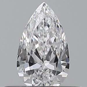 0.300 Ct. D SI1 PEAR Diamond