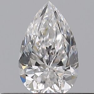 0.300 Ct. D SI1 PEAR Diamond