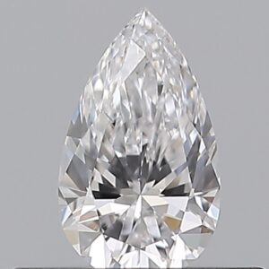 0.300 Ct. D SI1 PEAR Diamond