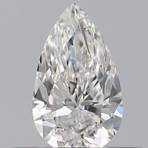 0.330 Ct. F VVS1 PEAR Diamond