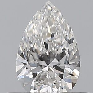 0.330 Ct. F VVS1 PEAR Diamond