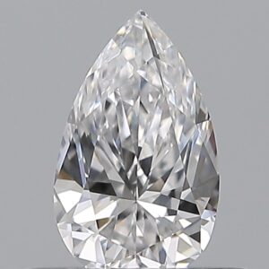 0.330 Ct. D IF PEAR Diamond