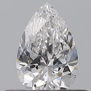 0.330 Ct. D VS2 PEAR Diamond