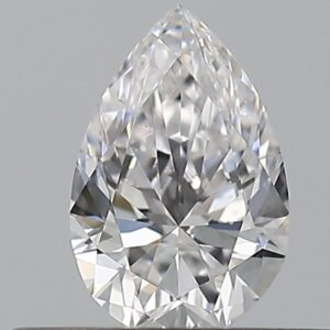 0.330 Ct. D VS2 PEAR Diamond