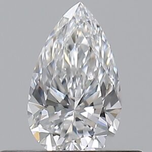 0.330 Ct. D VS2 PEAR Diamond