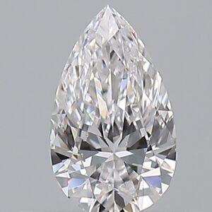 0.330 Ct. D SI1 PEAR Diamond