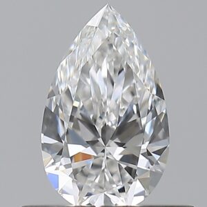 0.400 Ct. E VVS1 PEAR Diamond