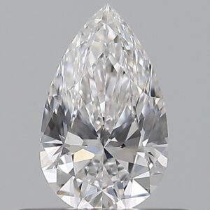 0.400 Ct. E VVS2 PEAR Diamond