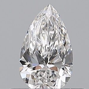 0.400 Ct. E VVS2 PEAR Diamond