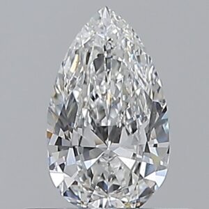 0.400 Ct. E SI1 PEAR Diamond