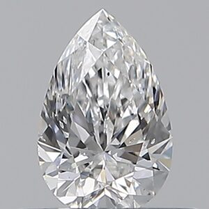 0.400 Ct. E SI2 PEAR Diamond