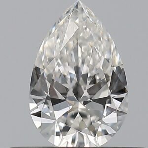 0.400 Ct. F SI1 PEAR Diamond