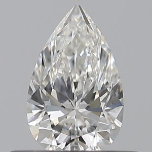 0.400 Ct. G SI1 PEAR Diamond