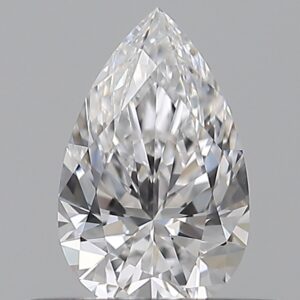 0.400 Ct. D VVS1 PEAR Diamond