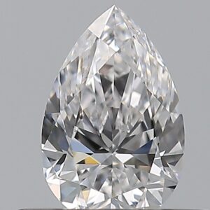 0.400 Ct. D VVS1 PEAR Diamond