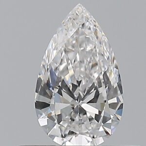 0.400 Ct. D VVS2 PEAR Diamond