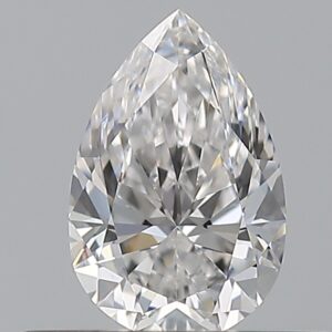 0.400 Ct. D VS2 PEAR Diamond