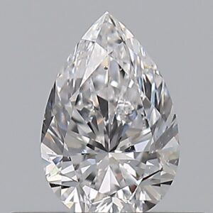 0.400 Ct. D SI1 PEAR Diamond