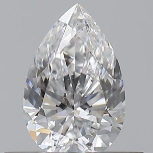 0.400 Ct. D SI1 PEAR Diamond