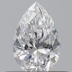 0.400 Ct. D SI1 PEAR Diamond