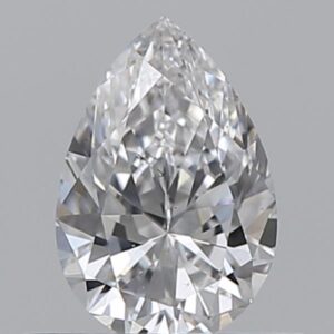 0.400 Ct. D SI1 PEAR Diamond