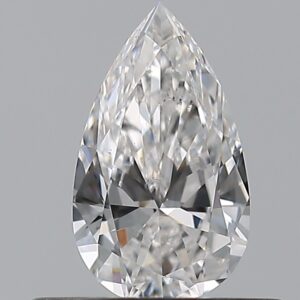 0.410 Ct. E SI1 PEAR Diamond