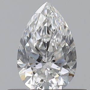 0.410 Ct. F VVS1 PEAR Diamond