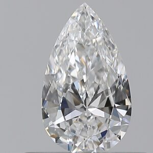 0.420 Ct. E SI1 PEAR Diamond