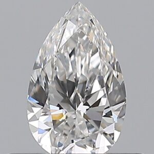 0.430 Ct. E SI1 PEAR Diamond