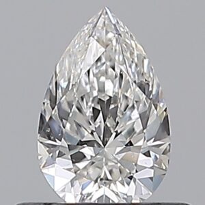 0.470 Ct. F SI1 PEAR Diamond