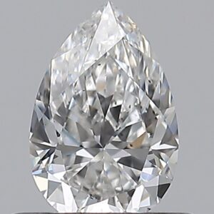 0.470 Ct. F SI1 PEAR Diamond