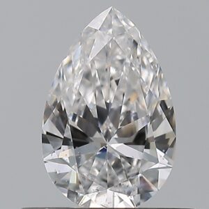 0.470 Ct. D SI1 PEAR Diamond